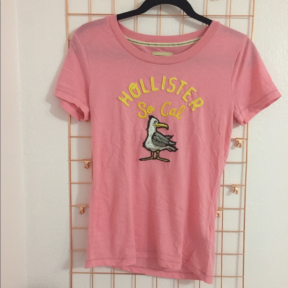 Hollister Script Logo Graphic Tee